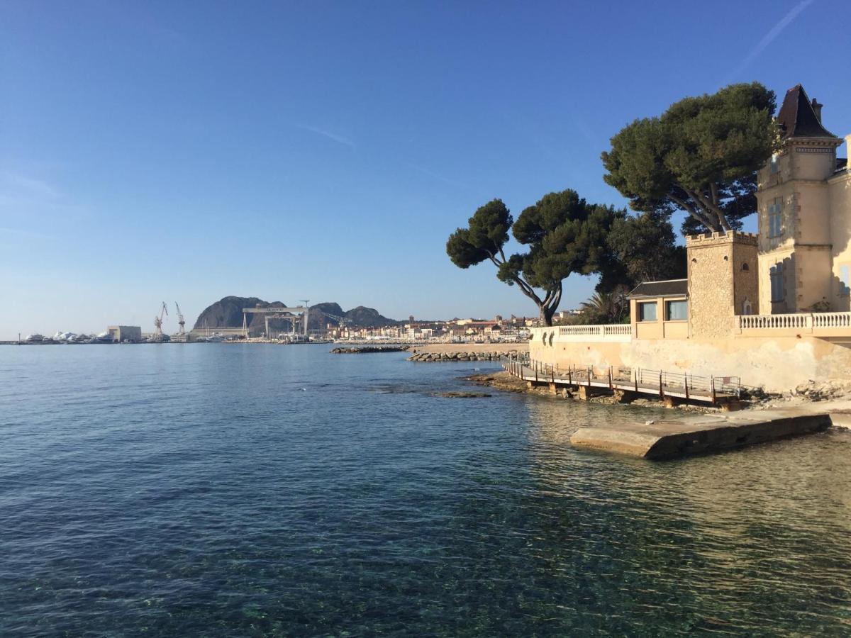 Duplex La Ciotat - Superbe 85 M2 - 6 Pers - 3 Chambres - Climatisation - Vue Mer Et Proche Du Vieux Port La Ciotat Dış mekan fotoğraf
